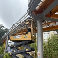 钢结构人行天桥安全性检测｜城市过街天桥、景观连廊、钢结构天桥第三方安全鉴定评估服务