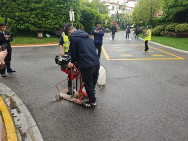 强化市政道路管护 完成路面空鼓病害及承载力评估检测